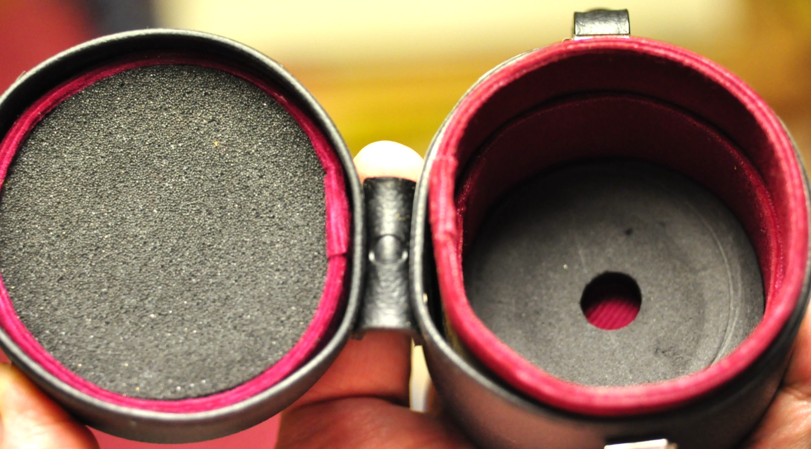 Konica lens case for their 28mm f3.5 manual focus lens.