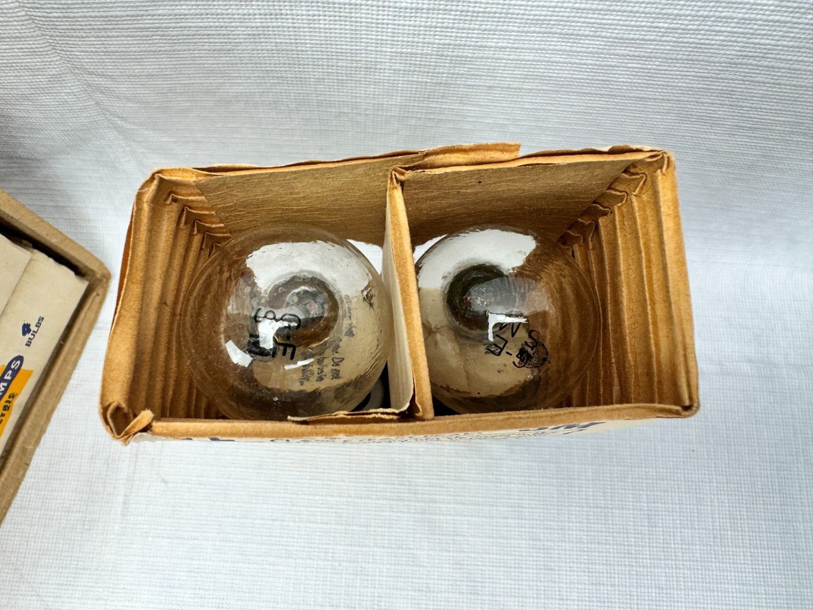 Vintage GE Photoflash Lamps PH SM Class F Bulbs Made in U.S.A. Pack of 12