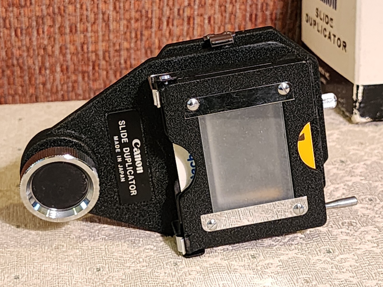 Vintage Canon Slide Duplicator No 55 Mount In Original Box Made In Japan *Read*