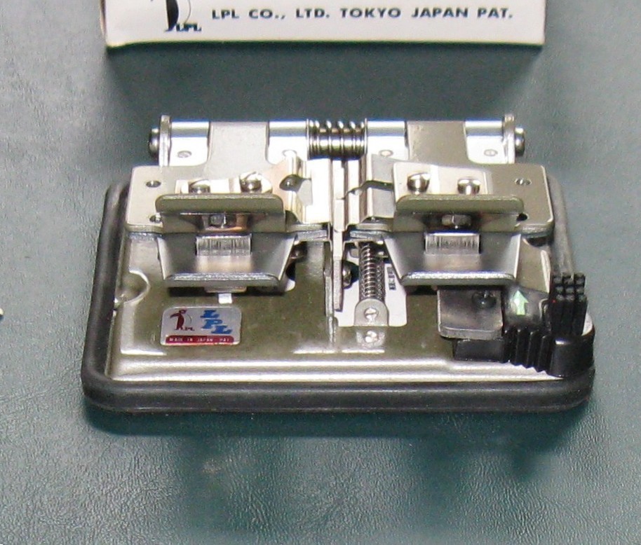 LPL Cement Splicer 3-Way Film Editing 702 Super 8, Reg. 8, 16mm w/ Box Vintage