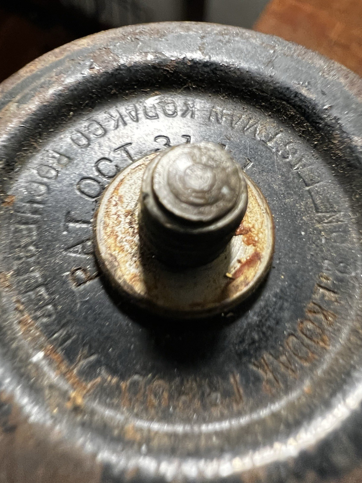 Antique Kodak Brass Camera Tripod Rochester NY Pat Oct 31 1911 Extends 4 Ft