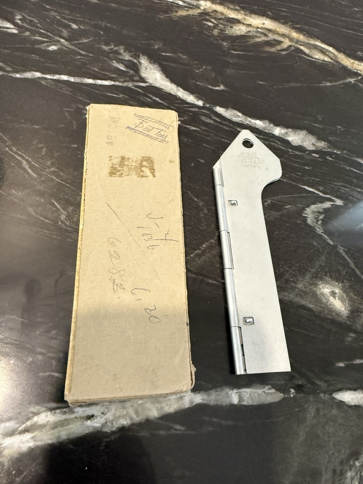 Original Leica Metal Nickel ABLON Leitz Film Leader Trimming Template