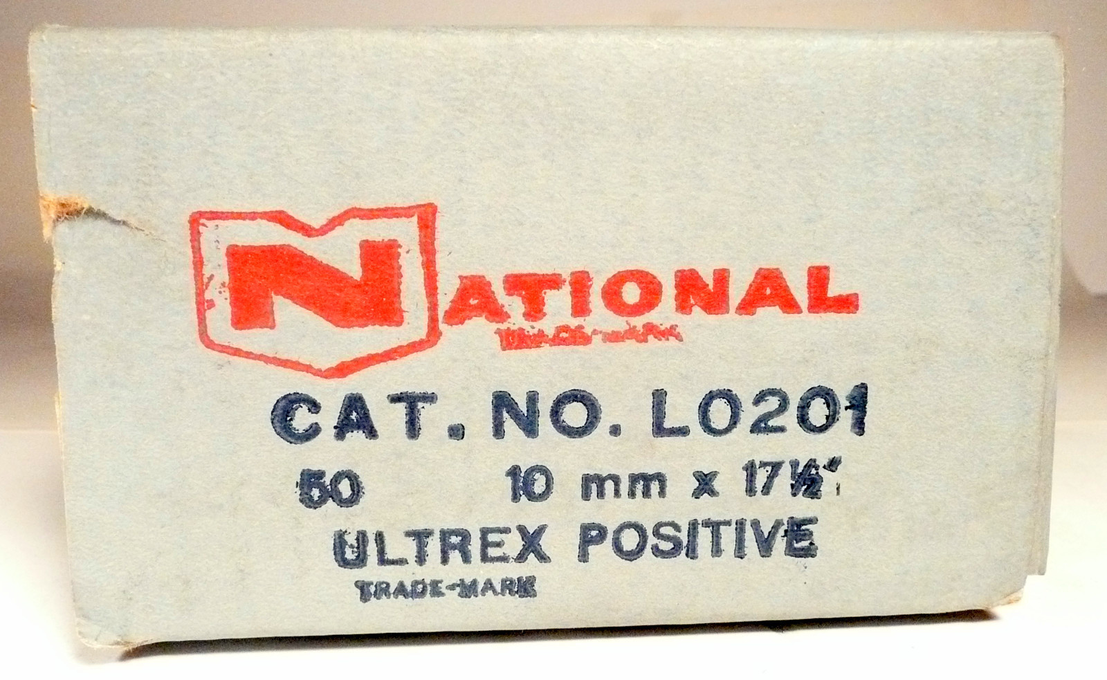 CARBON ARC RODS for THREATRICAL USE – 1 BOX of 10mm x 17+” NATIONAL POSITIVES