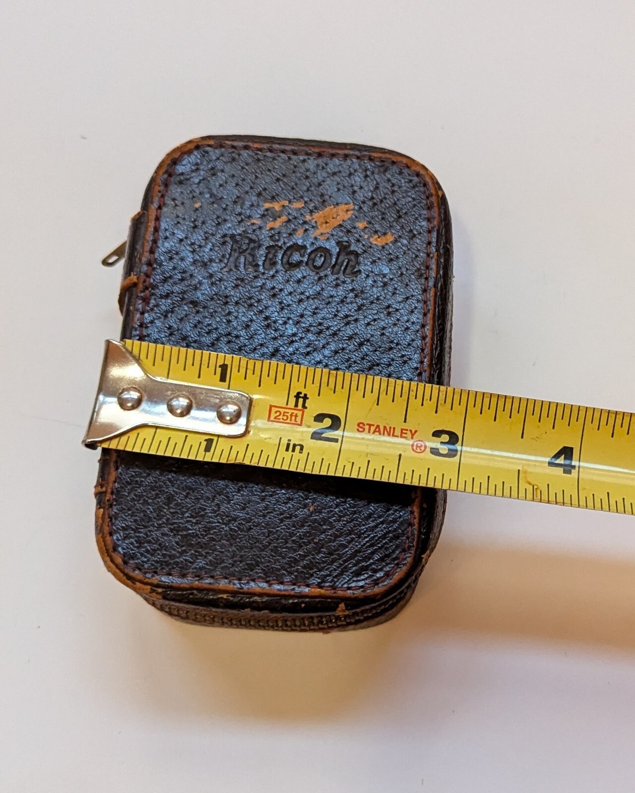 Ricoh Vintage Camera Flash Rectangle Zipper Case. Case Only Small Storage Decor