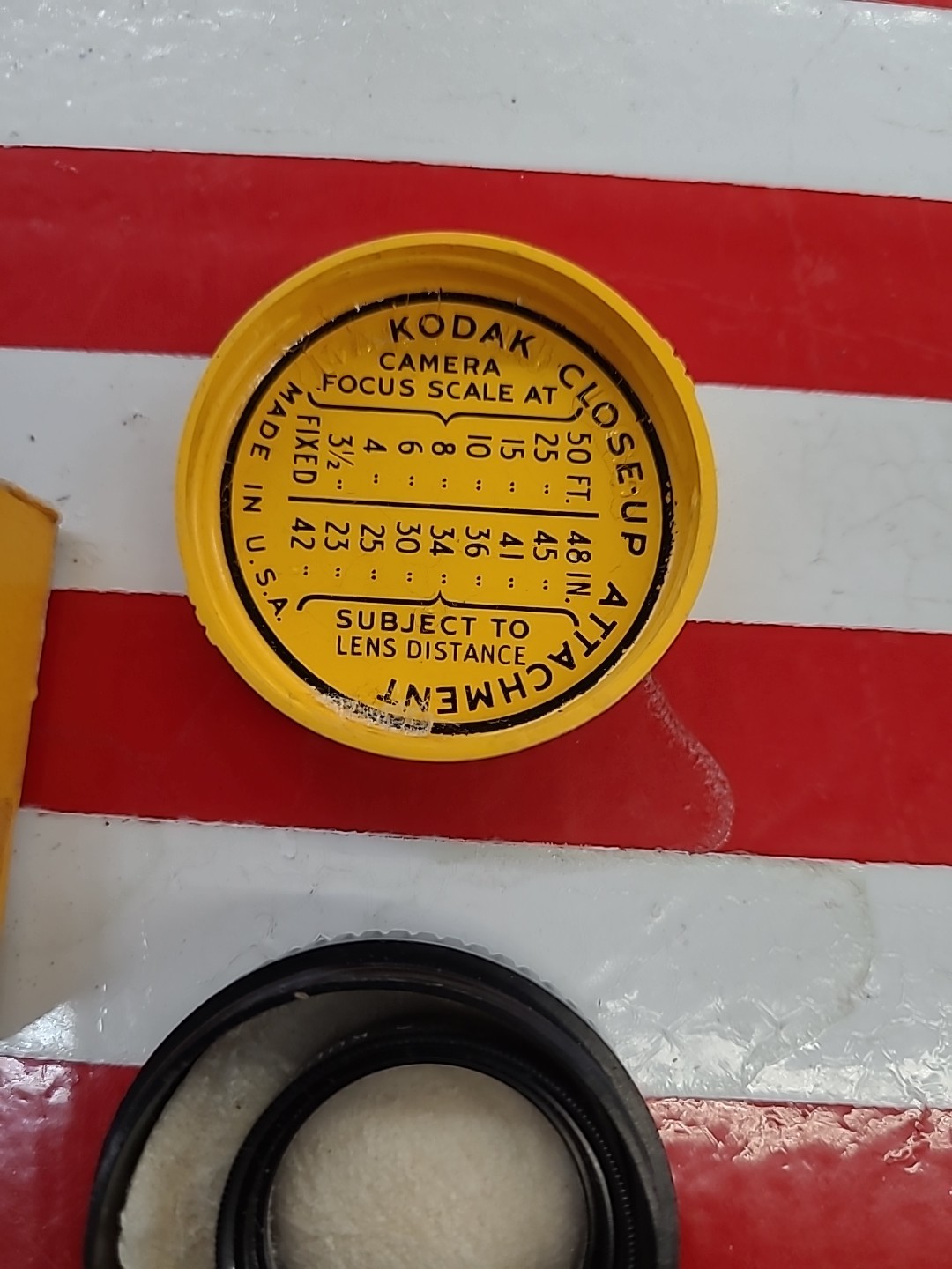 Vintage Kodak Close Up Attachment No. 3 Original Box