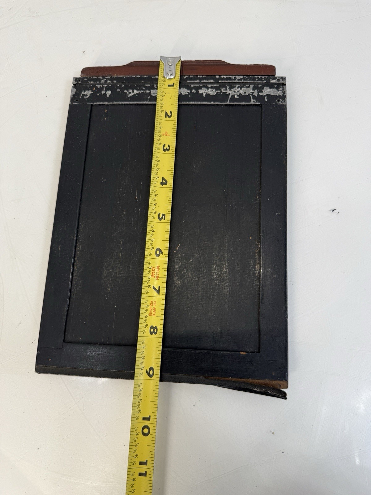 Vintage 5×7 Wood Film Holder Antique Large Format Dark Slide Double Plate Case