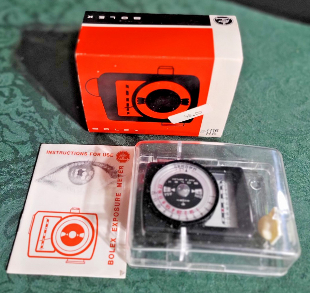 Gossen Bolex Paillard Exposure Light Meter -for H8 H16 Reflex Camera NewOldStock
