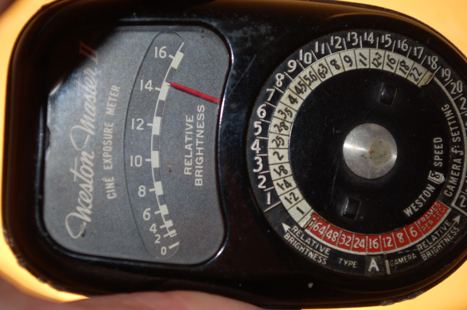Weston Master II Cine Exposure Meter Vintage Selenium Powered Classic – Working