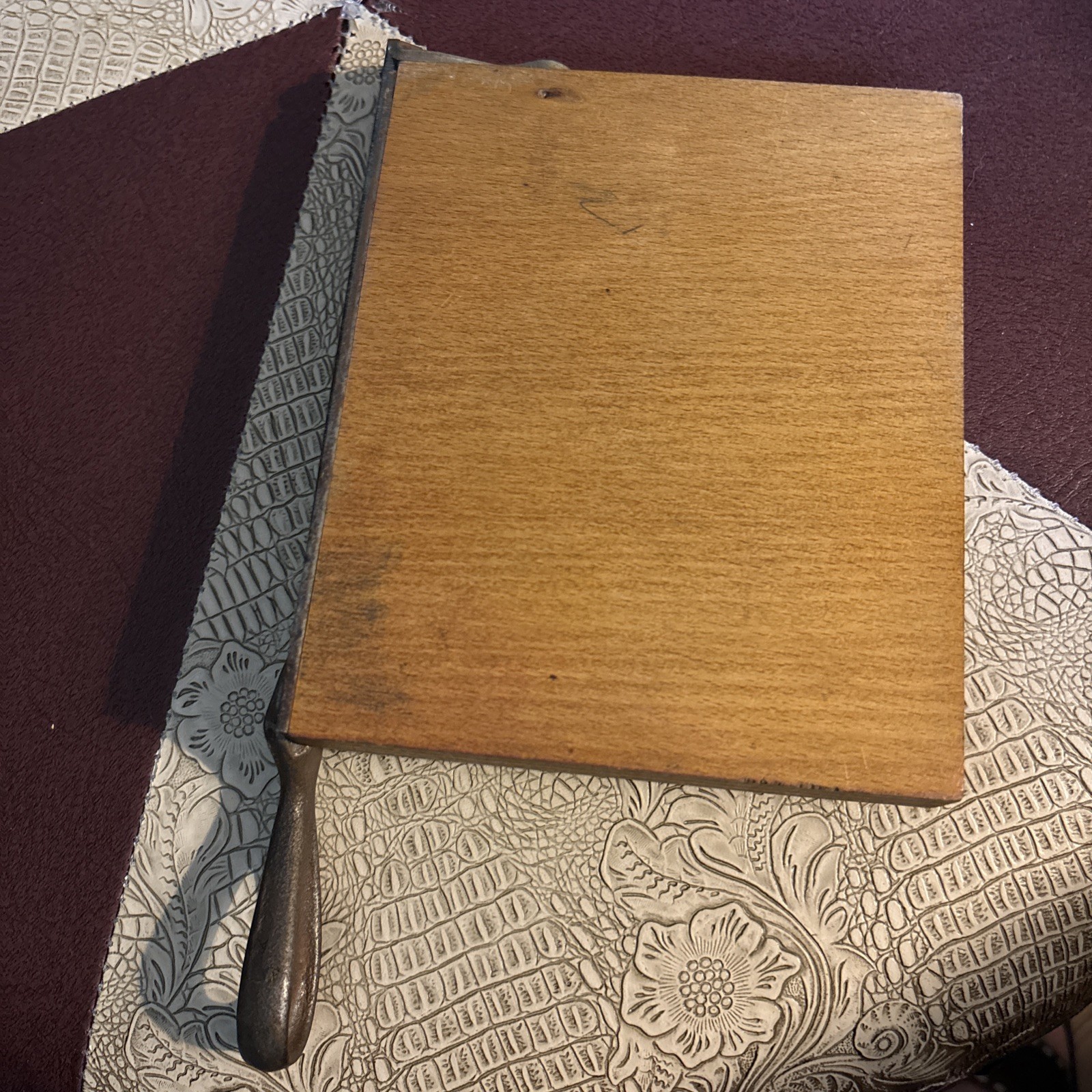 Vintage No. 1 Kodak Trimming Board Wood Negative Cutter Antique Photography Tool