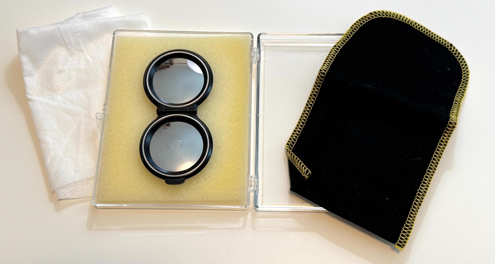 NOS Genuine Vintage Rollei Rolleiflex Bay III Mirrored Lens Cap