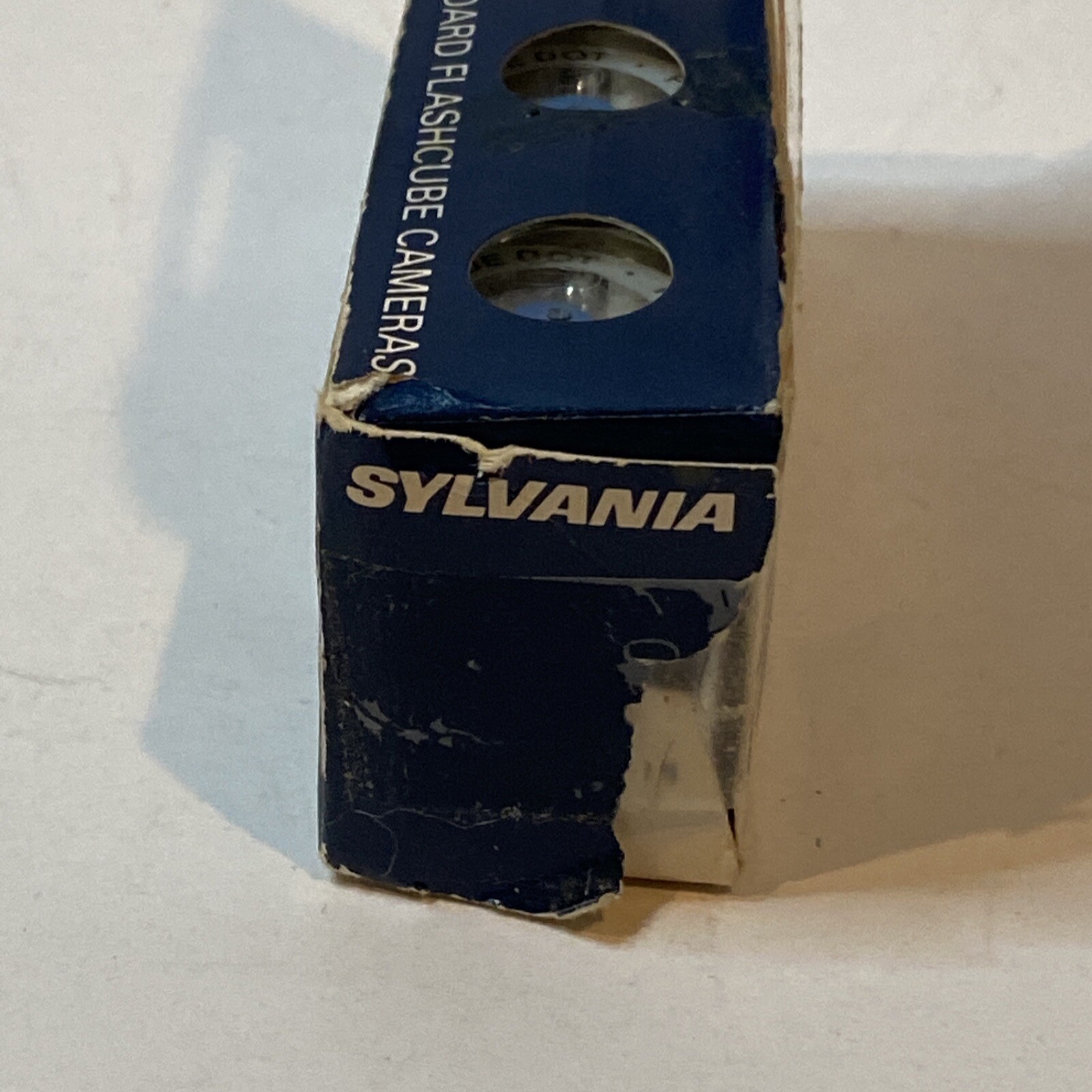 Vintage Sylvania Blue Dot Flash Cubes Pack of 3 Tubes 12 Flashes Sealed
