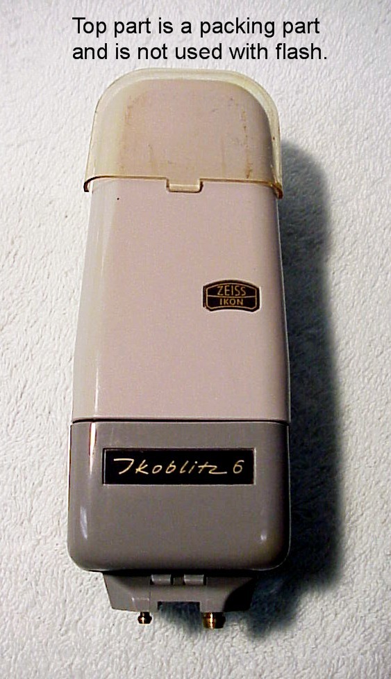 Bulb Flash | Zeiss Contaflex Super BC | Ikoblitz 6 | NOS | New | $33