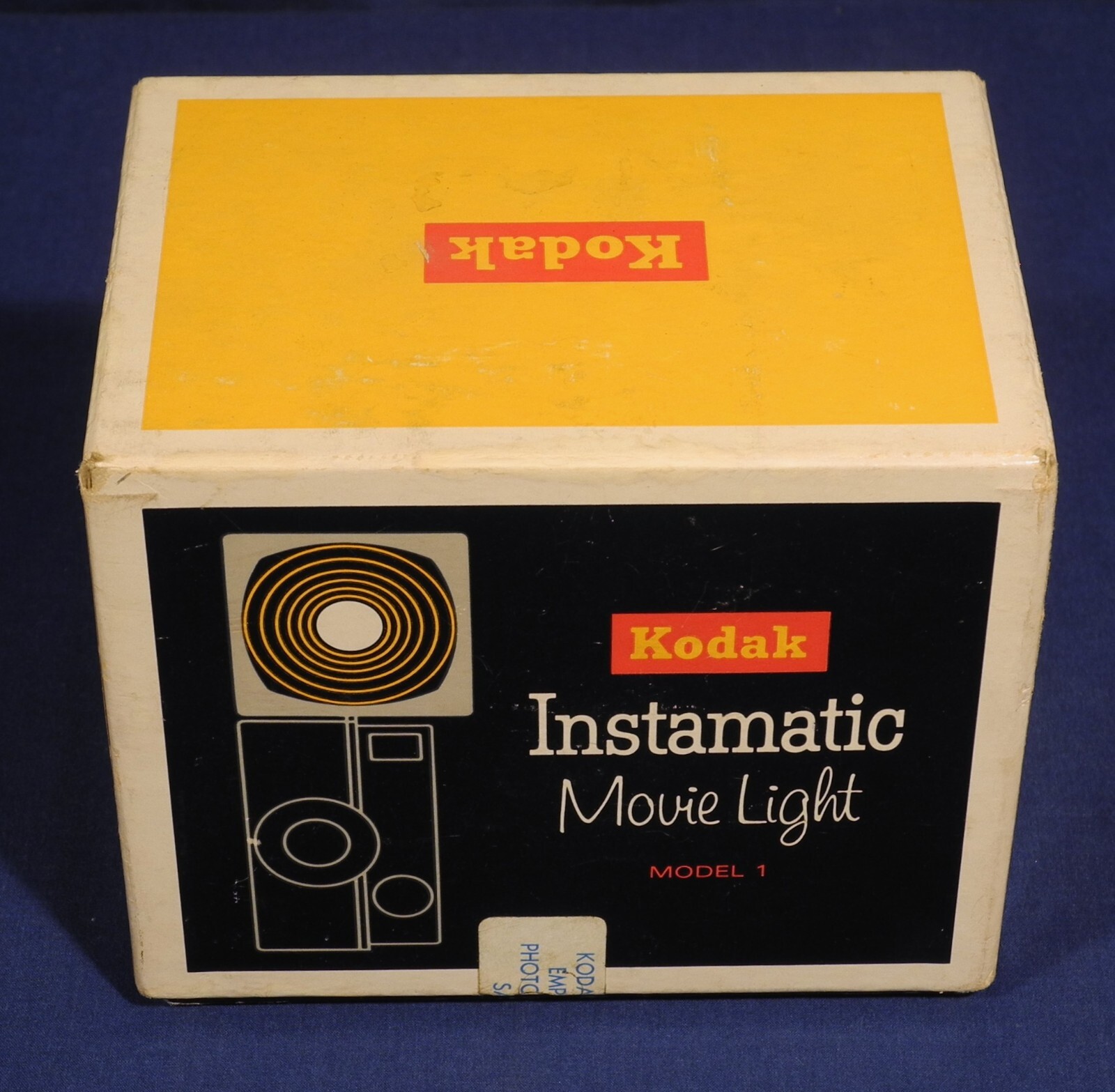 Kodak Instamatic Movie Light Model 1 in Original Box with Instructions – Works!