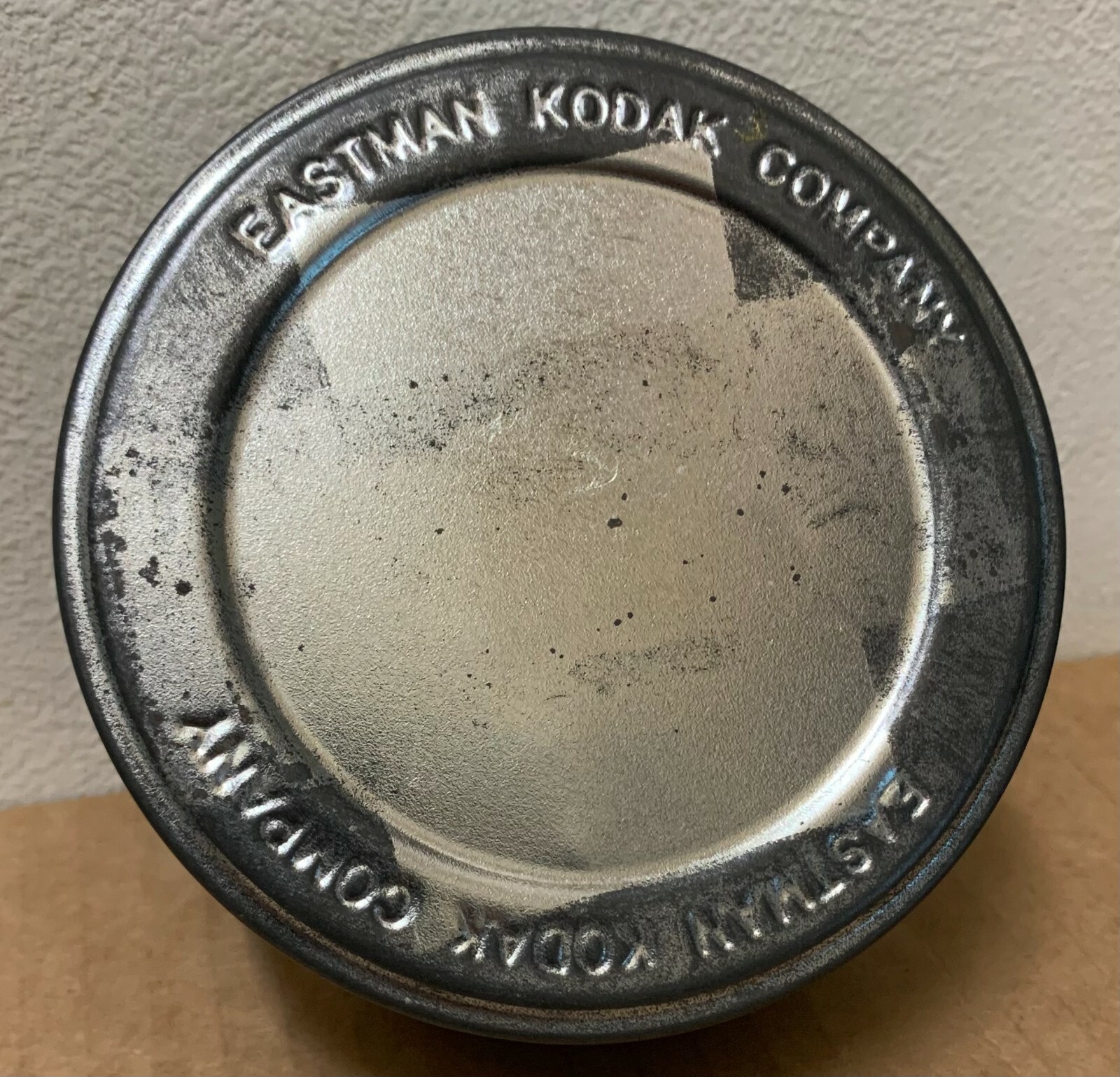 Vintage Eastman Kodak Film Company Cannister 4″ case tin for reel storage