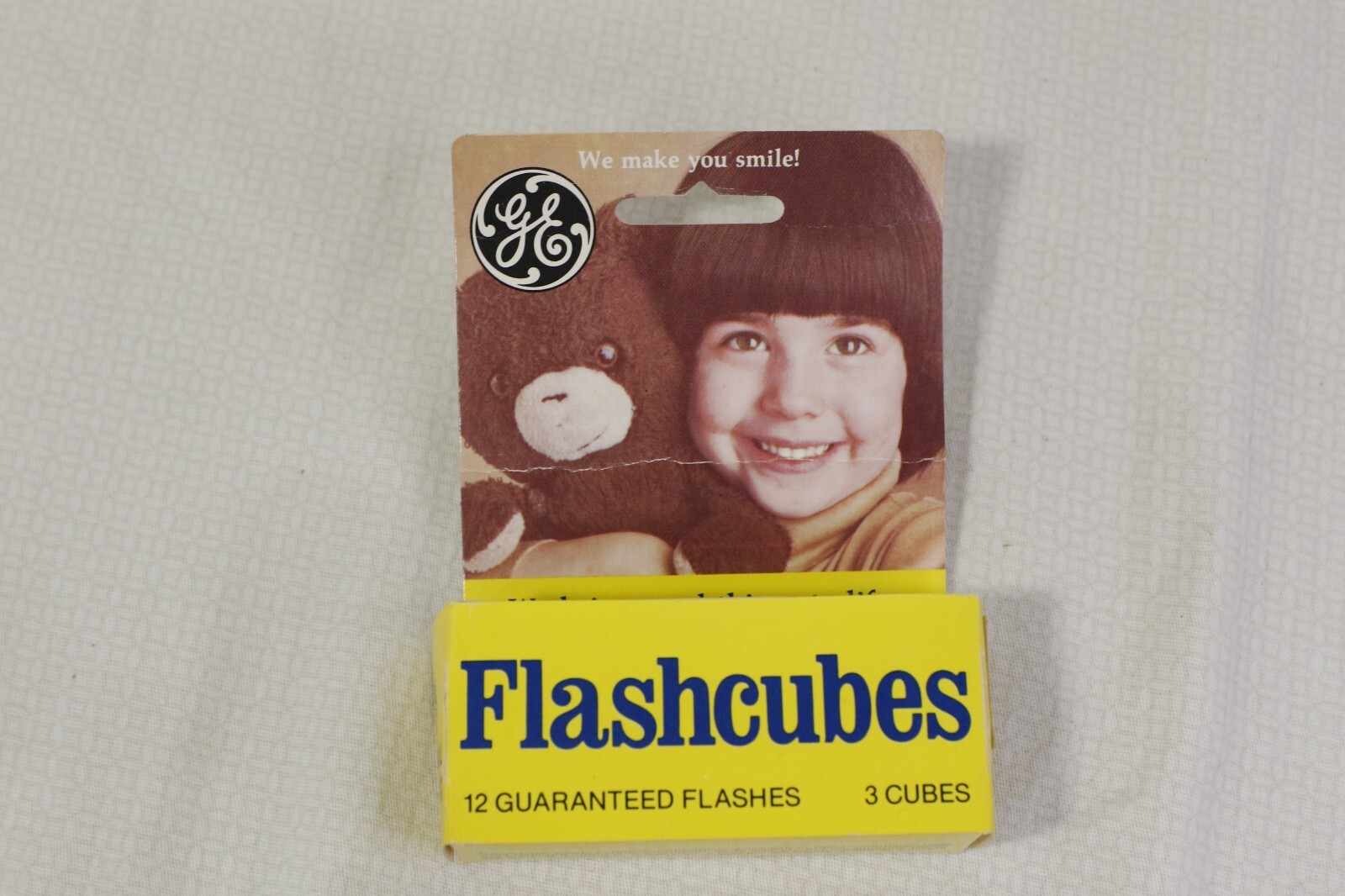 GE (General Electric) Vintage Flash Cubes 3 Total, 12 flashes, unused!