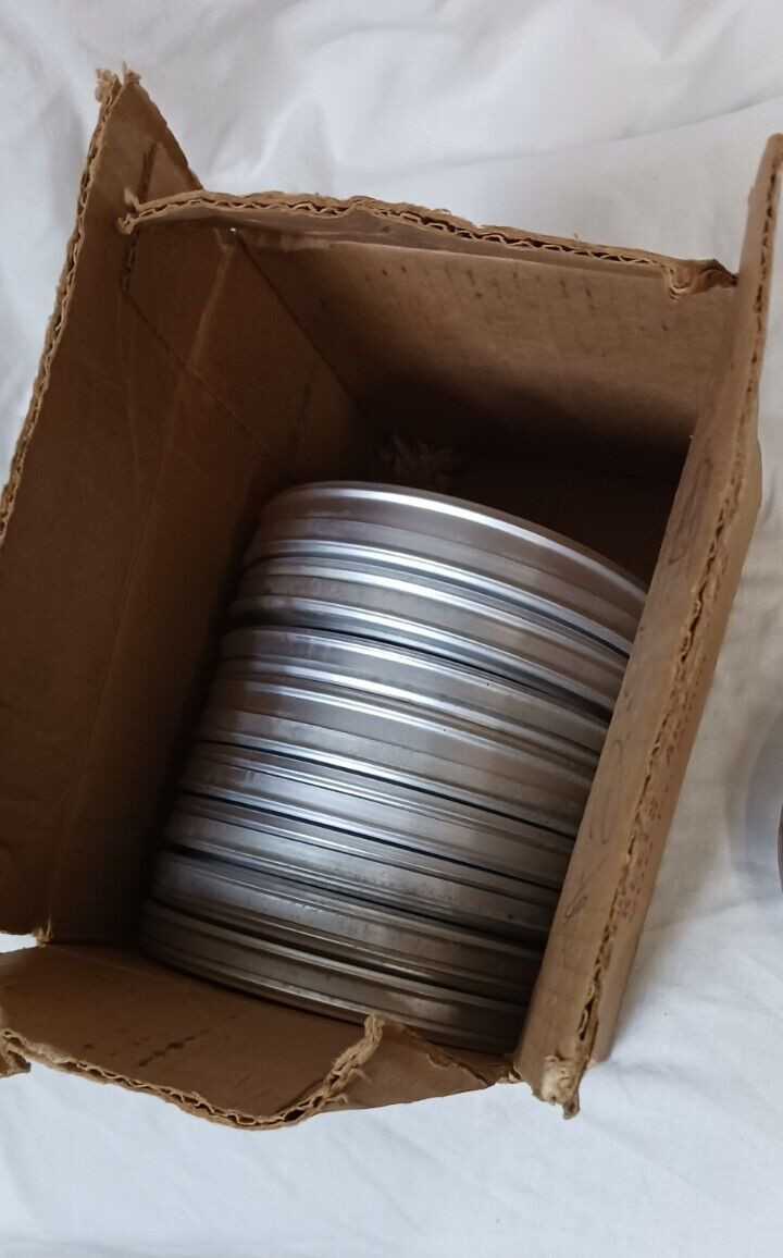 Kodak 8mm vintage film reels and cans lot of 10 in original box