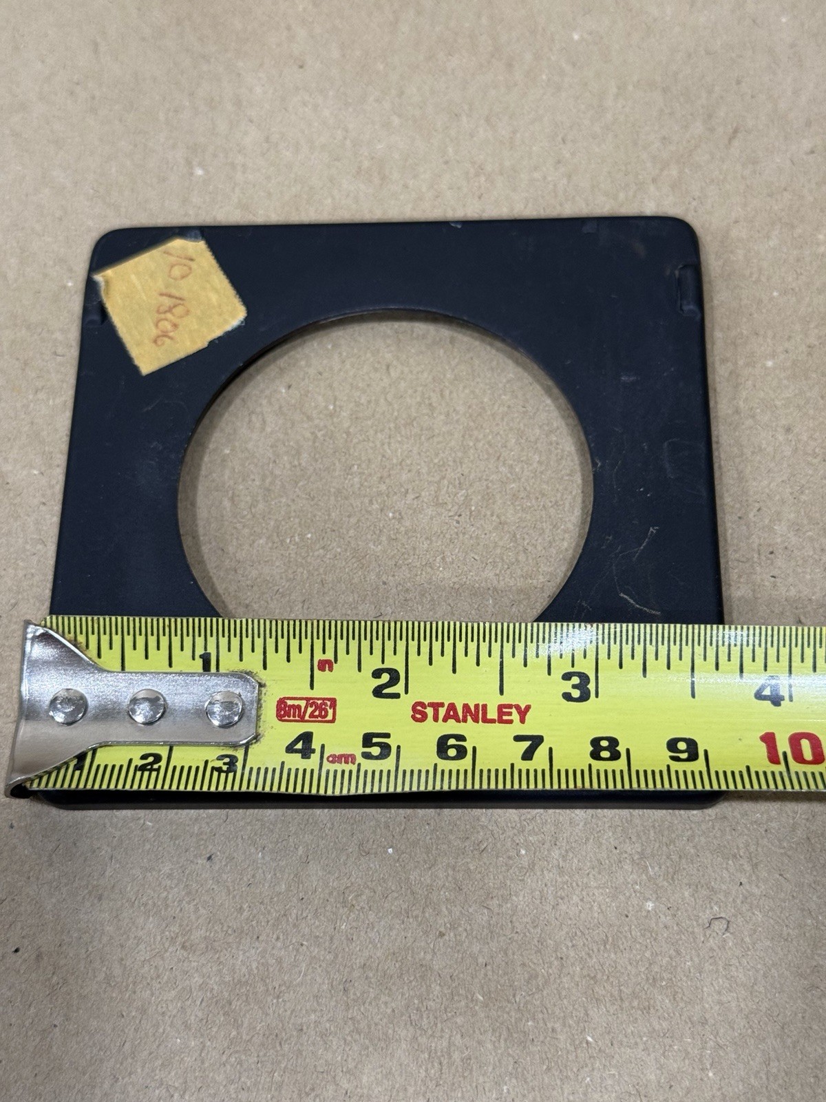 Graflex 2×3 & 4×5 Large Format Black Lens Board set of 4