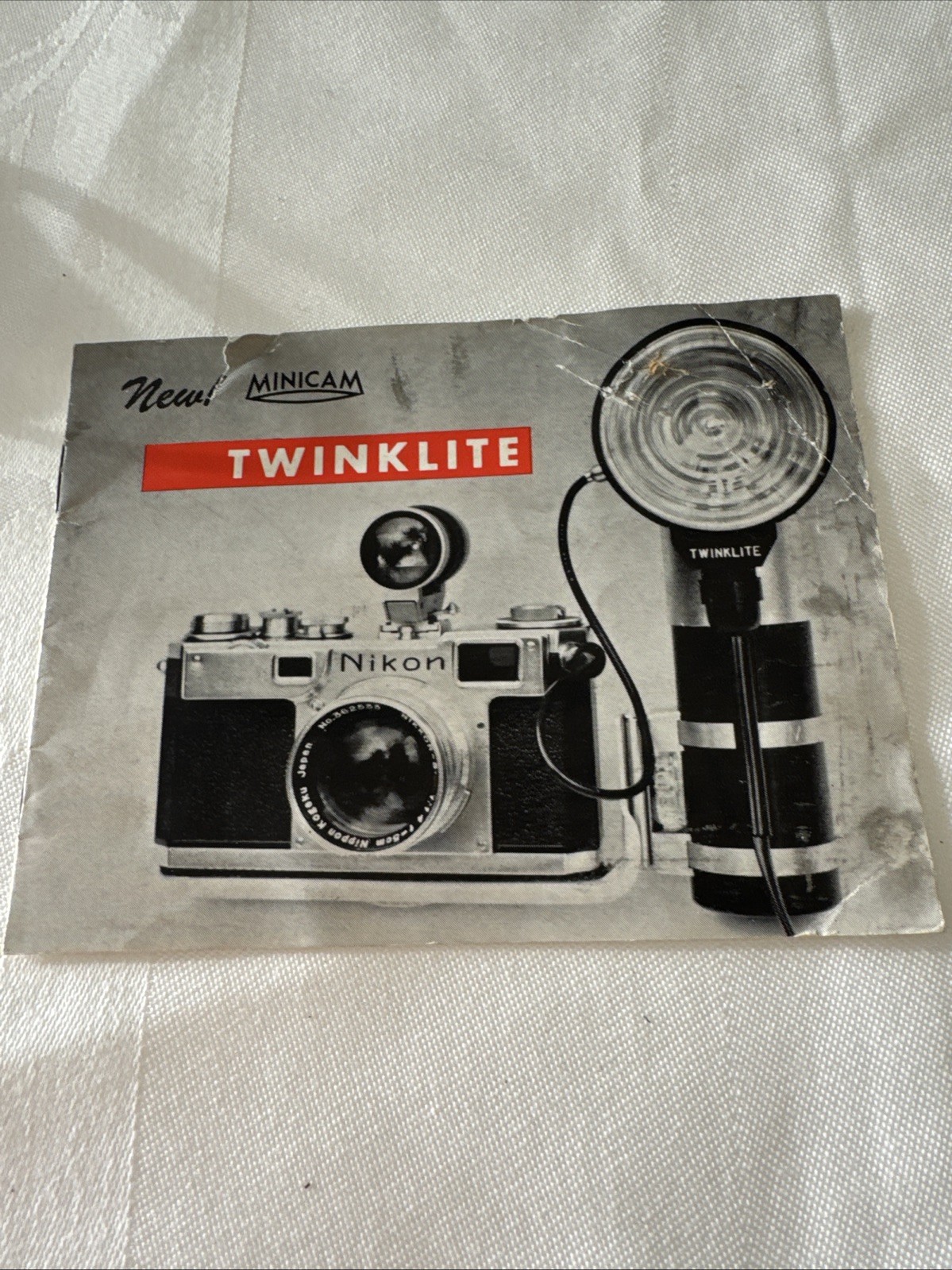 VTG Minicam (Tokyo, Japan) Synchron Twinklelite Nikon Flash Unit With Box Book”