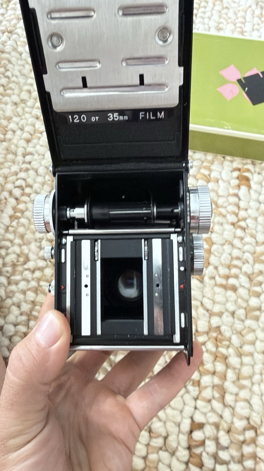 Yashica 635 Dual Format 120 35mm TLR Camera With Lenses