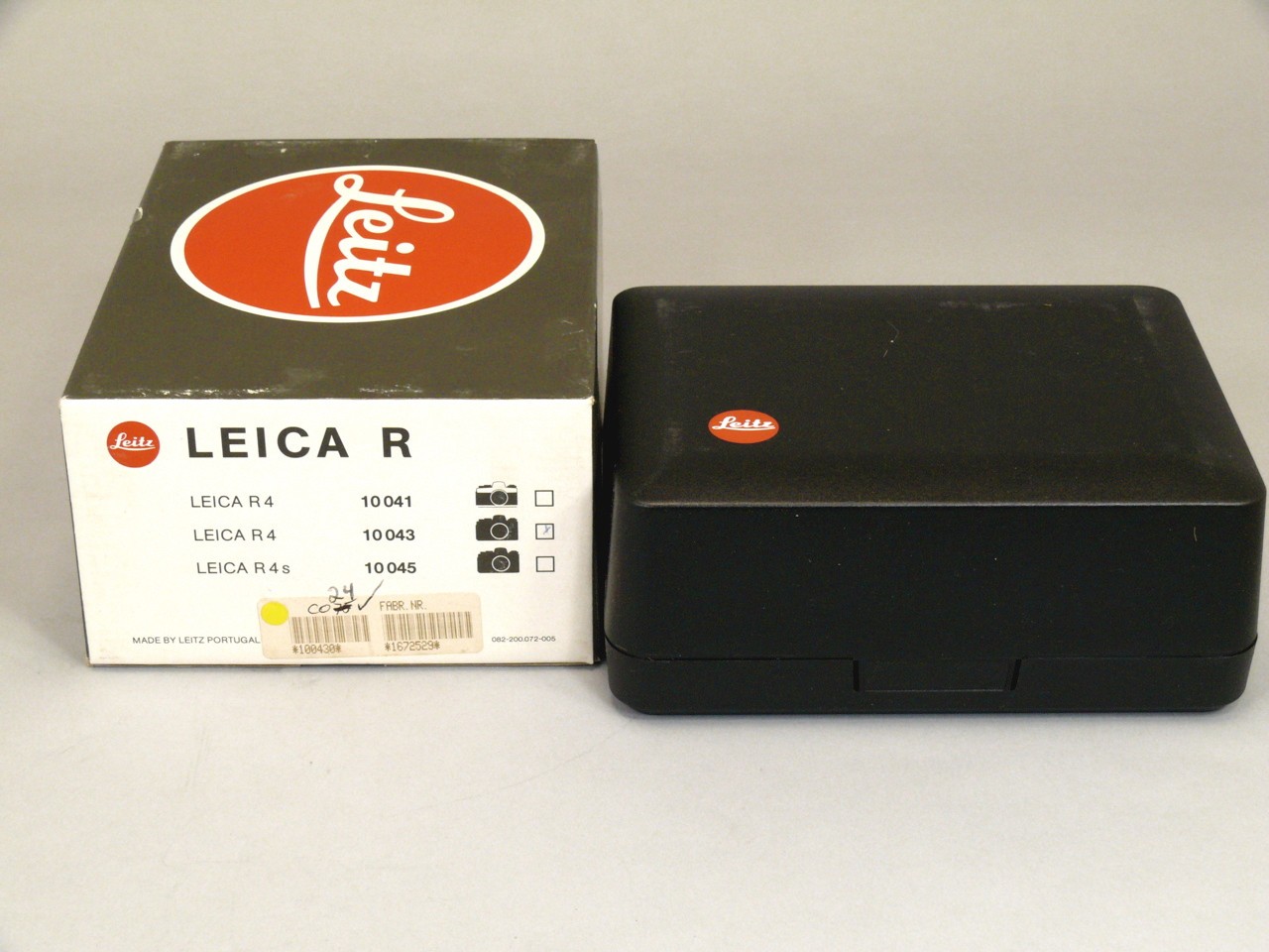Leica Box & Hard Case for R4 ………….. Minty