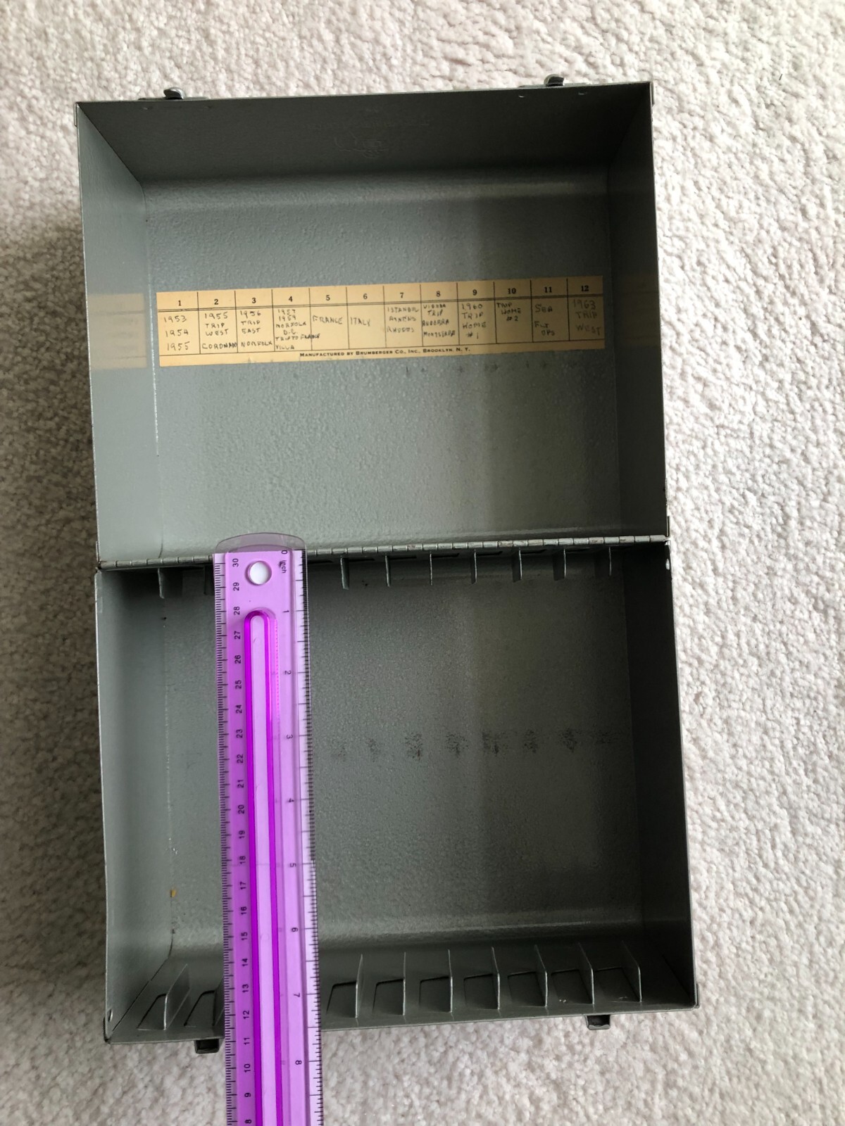 8mm Metal Film Boxes (2), Reels, and Canisters (see details & photos)
