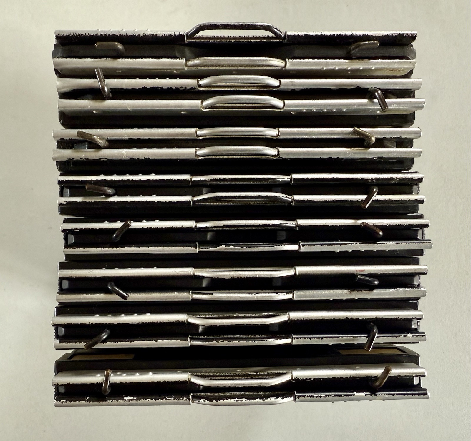 Mixed Lot of 8 Riteway Lisco Regal Graflex 4″ x 5″ Graphic Cut Film Holders 4×5