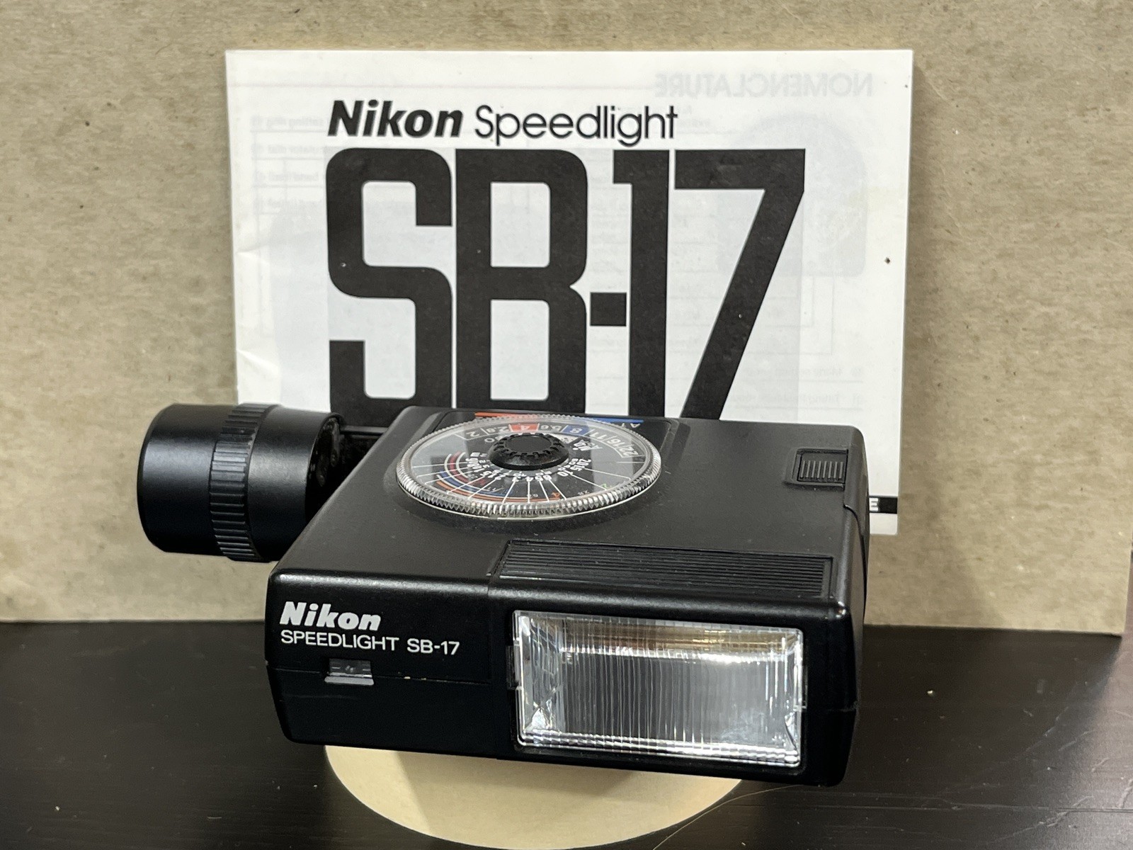 Nikon Speedlight SB-17 – with original Manual