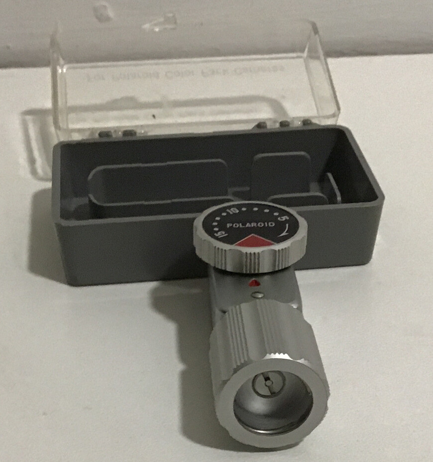Vintage -WORKING – Made in Japan Polaroid Self-Timer #192 in Original Case