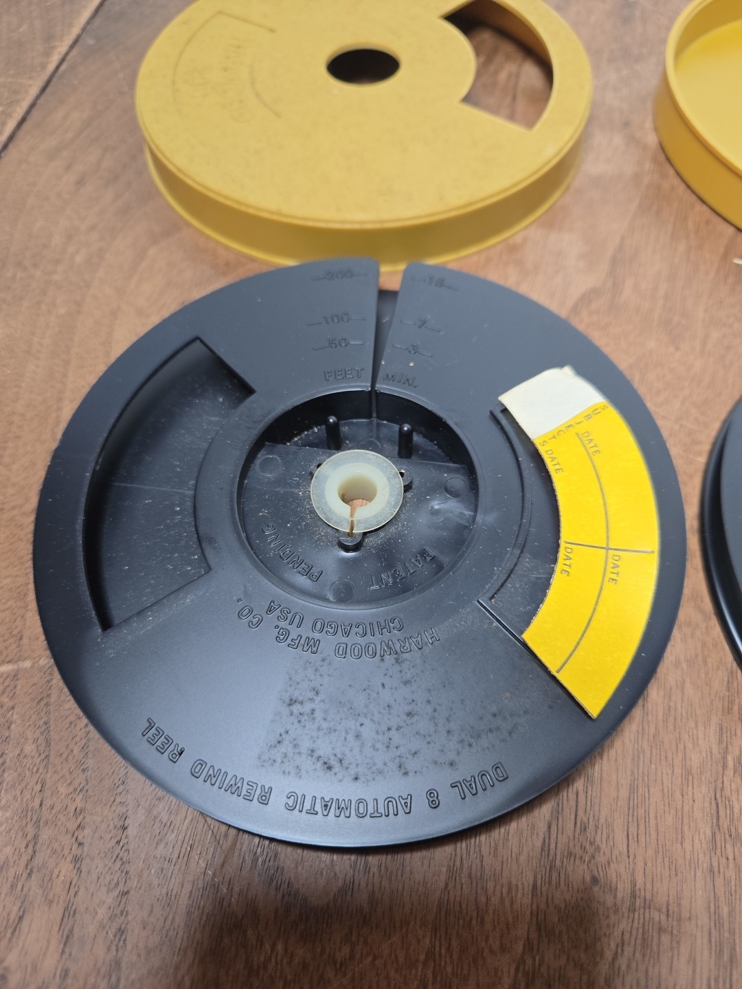 Dual 8, Auto Rewind Reels, Harwood MFG, Vintage