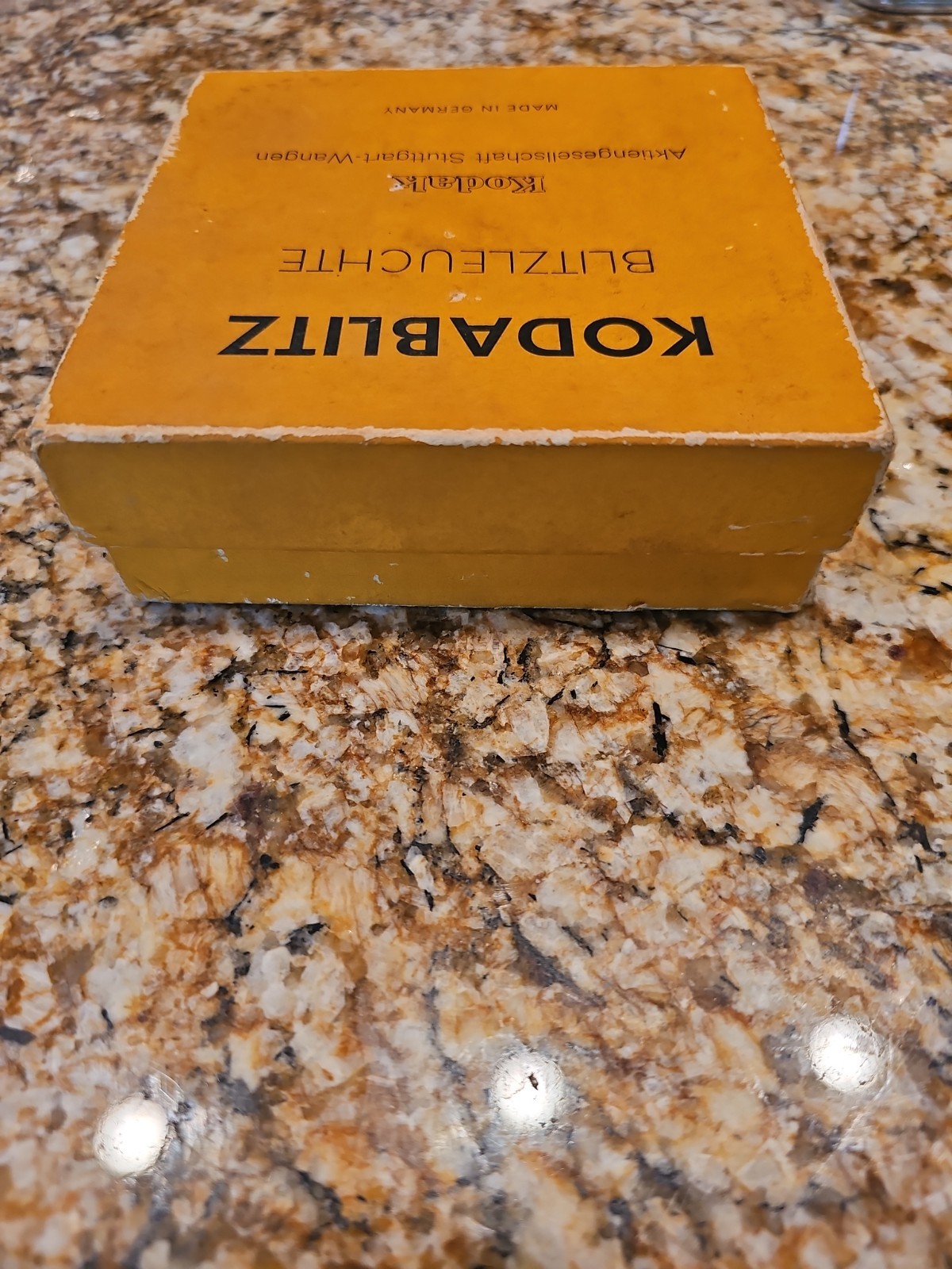 Vintage Kodak Kodablitz Blitzleuchte BOX AND INSERT ONLY