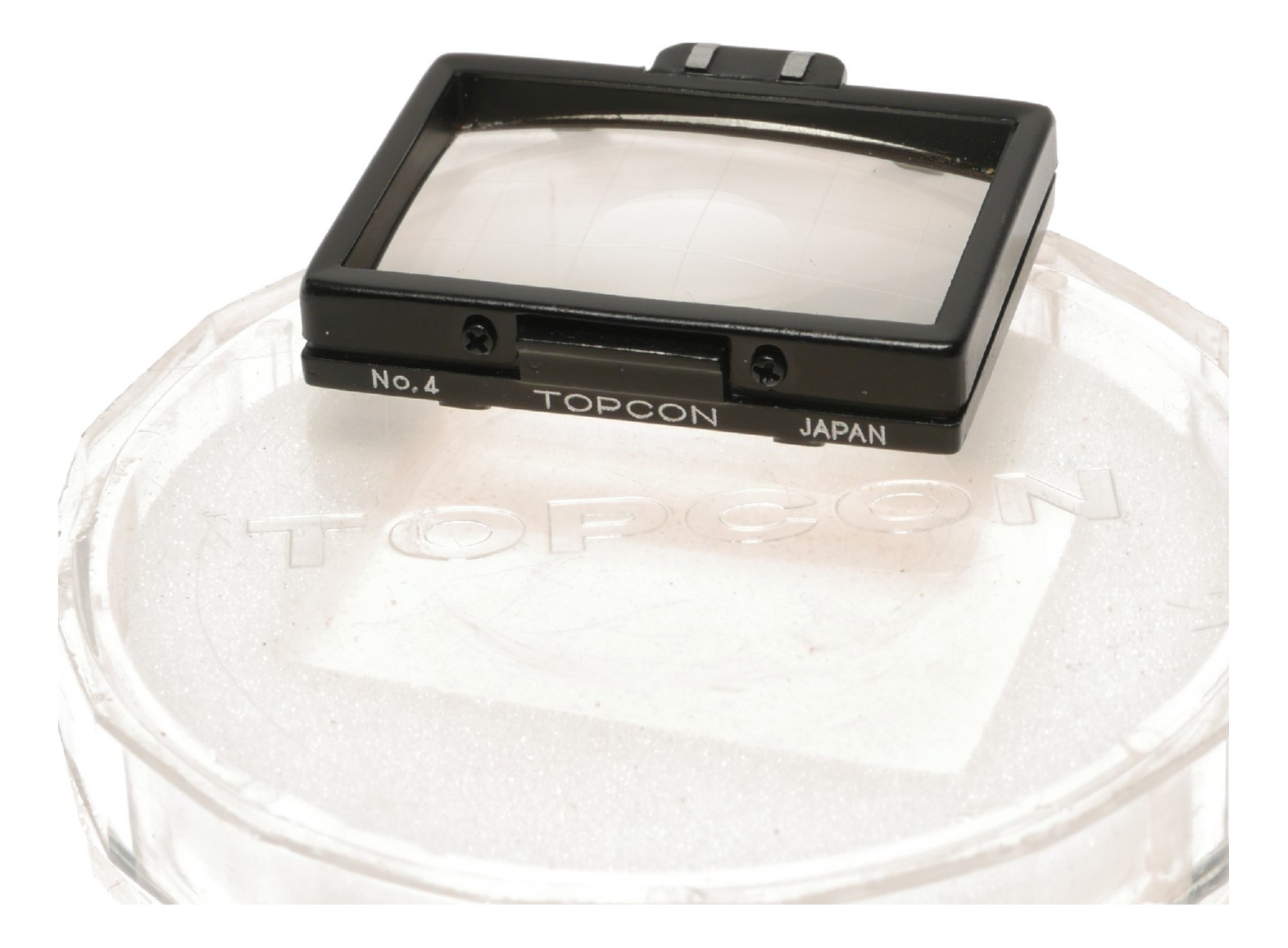 No.4 Topcon Grid squares Focussing screen SLR camera ground glass