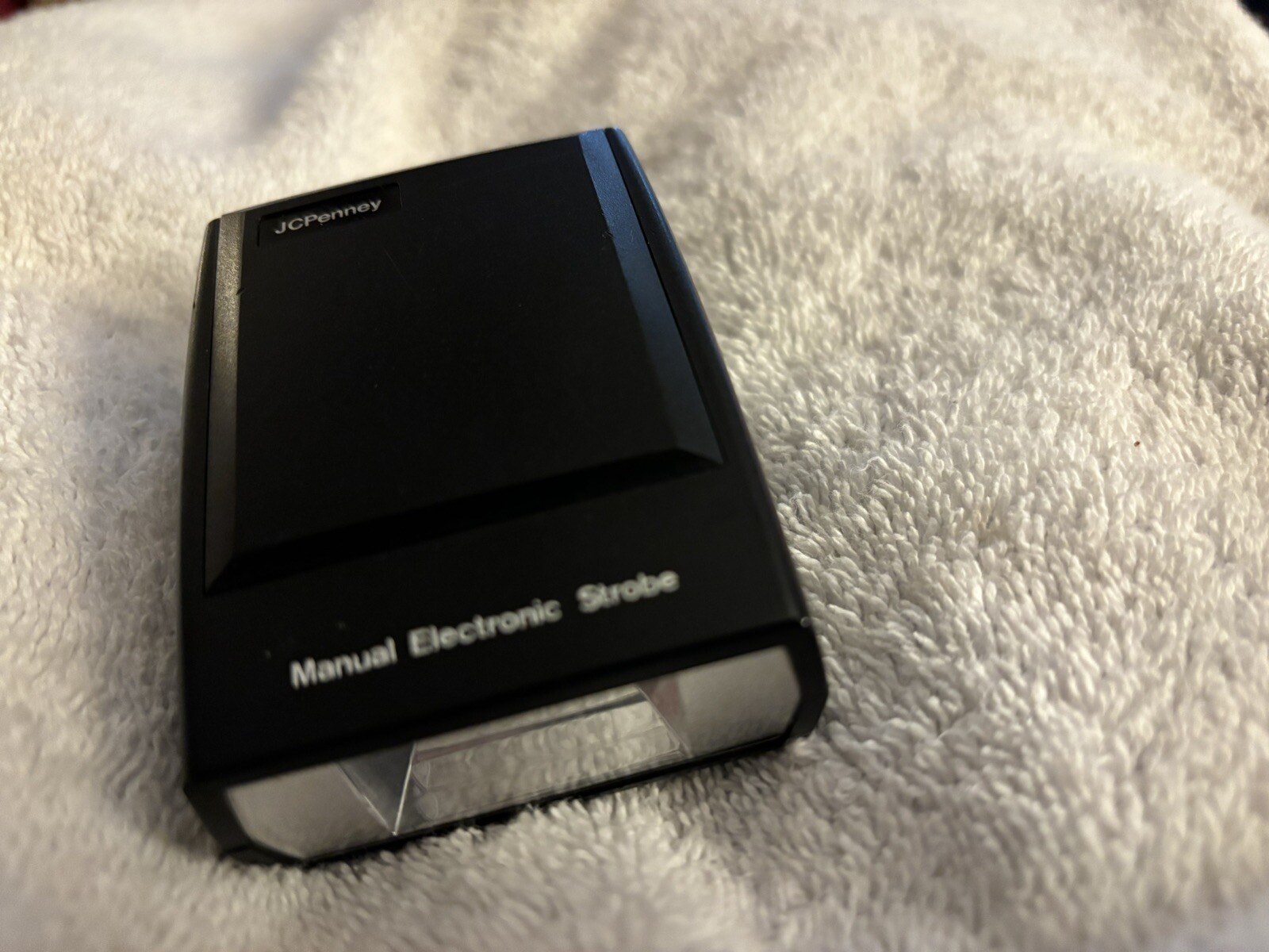 JC Penney Mini Manual Electronic Strobe Flash UNTESTED