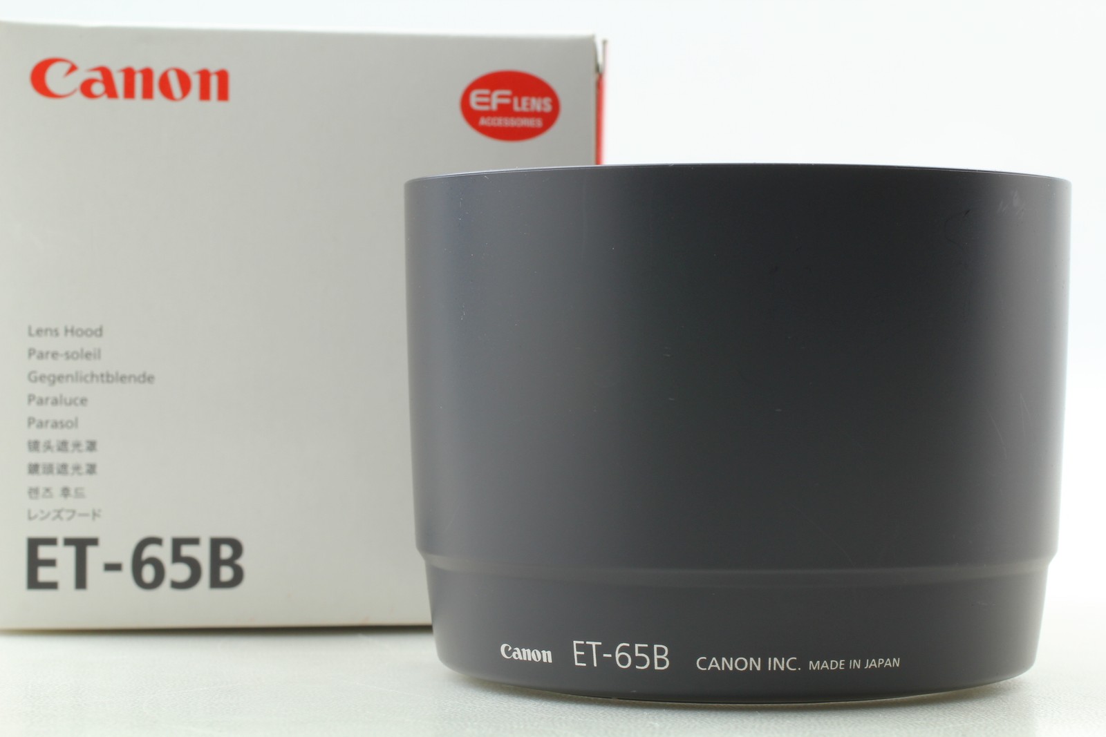 [Unused] NEW Canon ET-65B Lens Hood For EF 70-300mm F4-5.6 IS USM From JAPAN