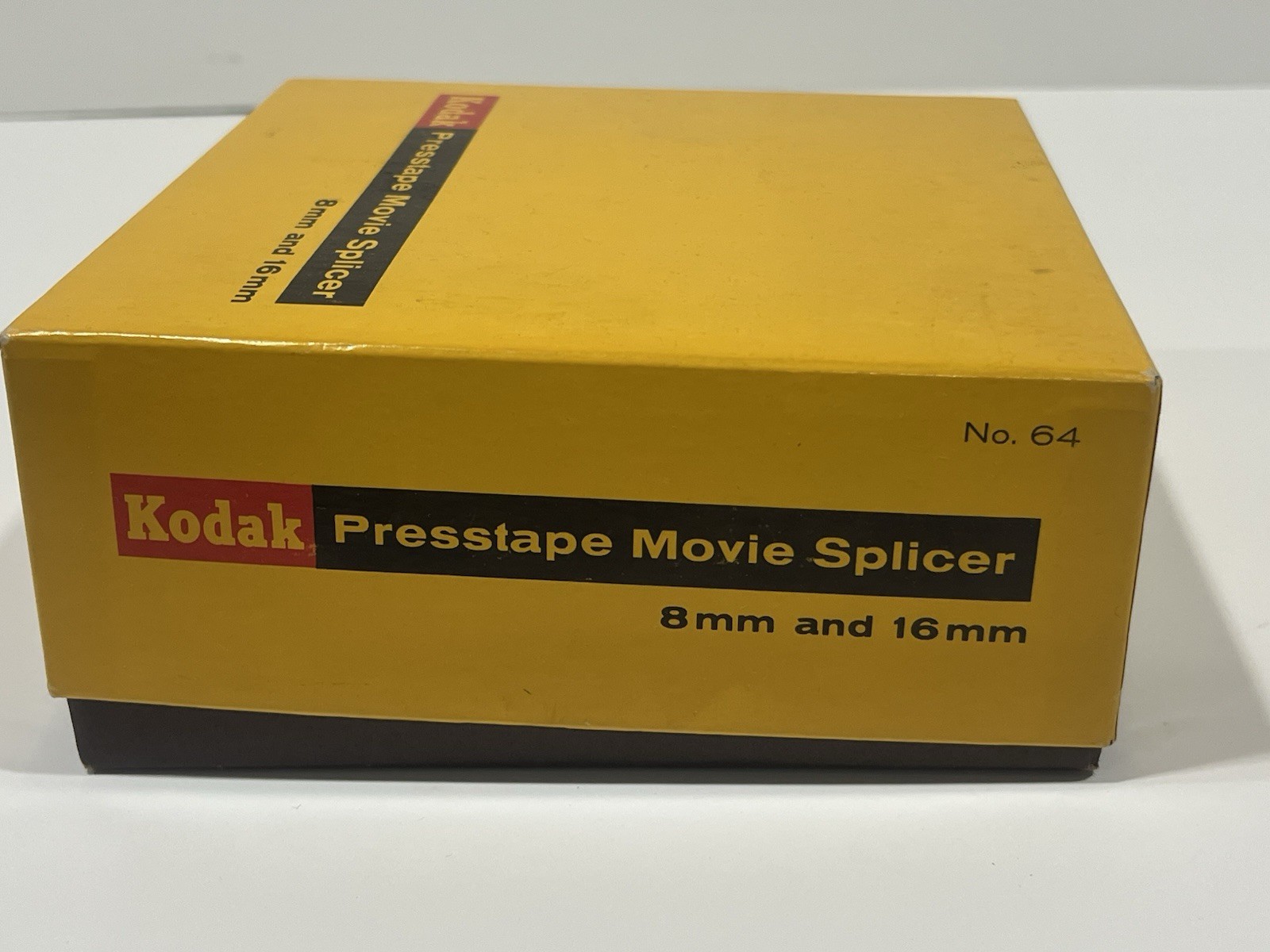Kodak Presstape Movie Splicer 8mm And 16mm Original Box No 64 Vintage USA Made