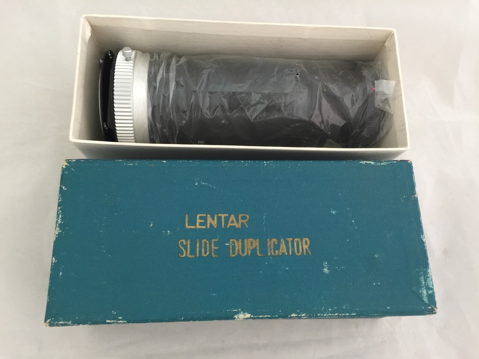 Vintage LENTAR Slide Duplicator for 35mm In Original Box with Manual made Japan