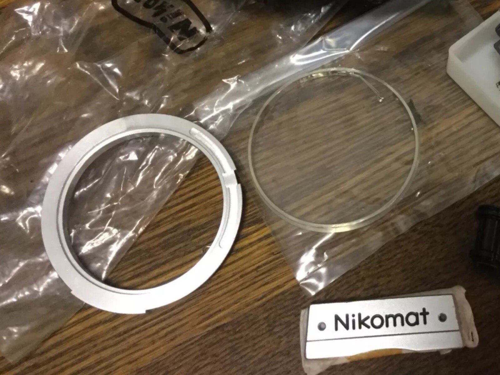 NIKOMAT NIKON – New Old Stock – Light Meter Mirror Box Body Winder Various Parts
