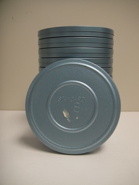 Logan De Luxe 5 Inch Movie 12 Reel Chest Metal Storage Box Carry Tote 1960’s
