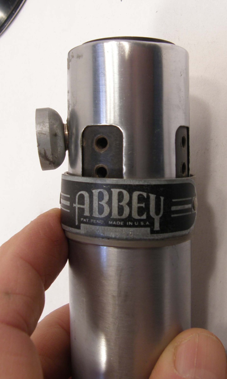 VINTAGE ABBEY PHOTO CORP FLASHGUN HANDLE & HOOD LIGHT SABER