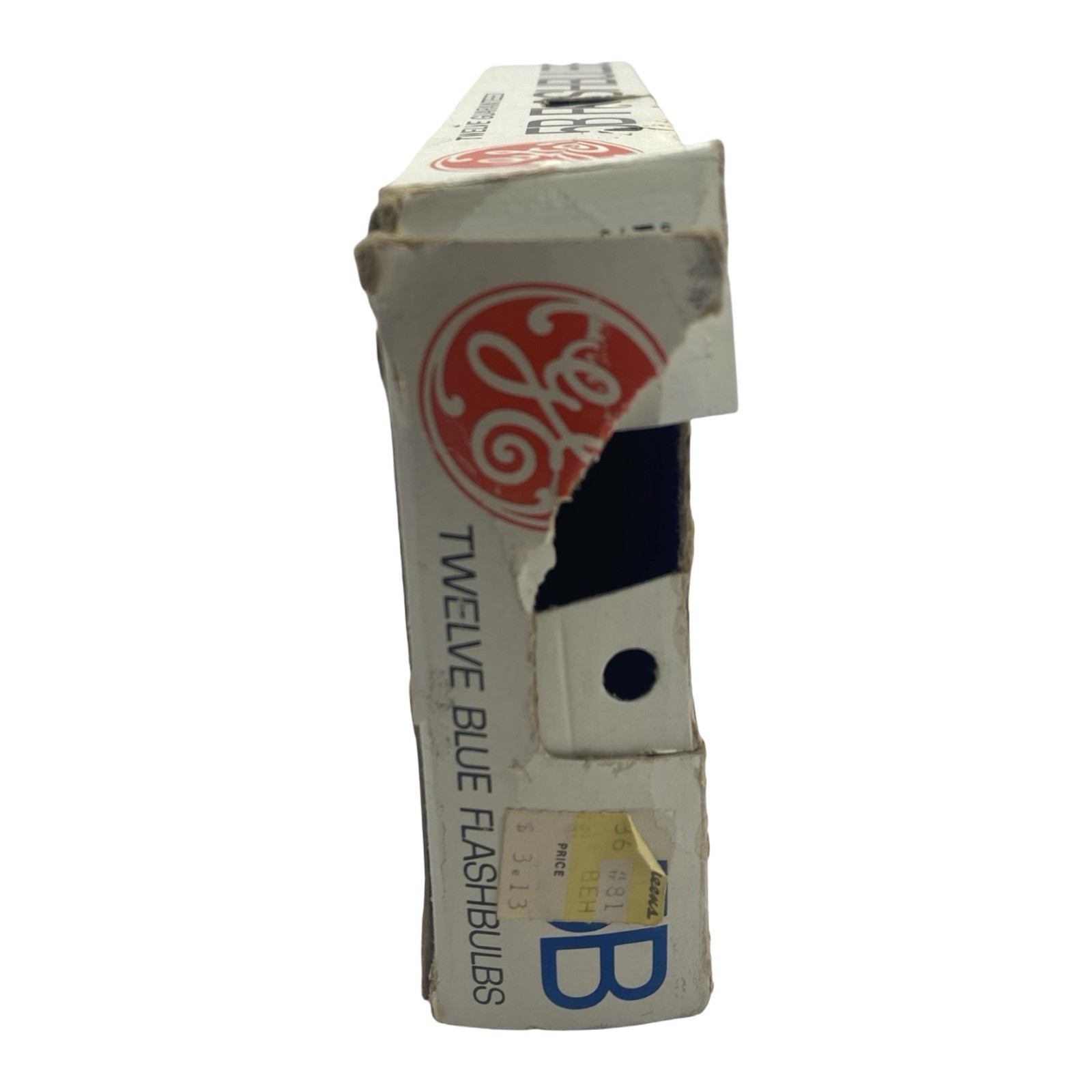 Vintage GE Flashbulbs Size 5B Blue 9 Bulbs in Original Box Camera Flash