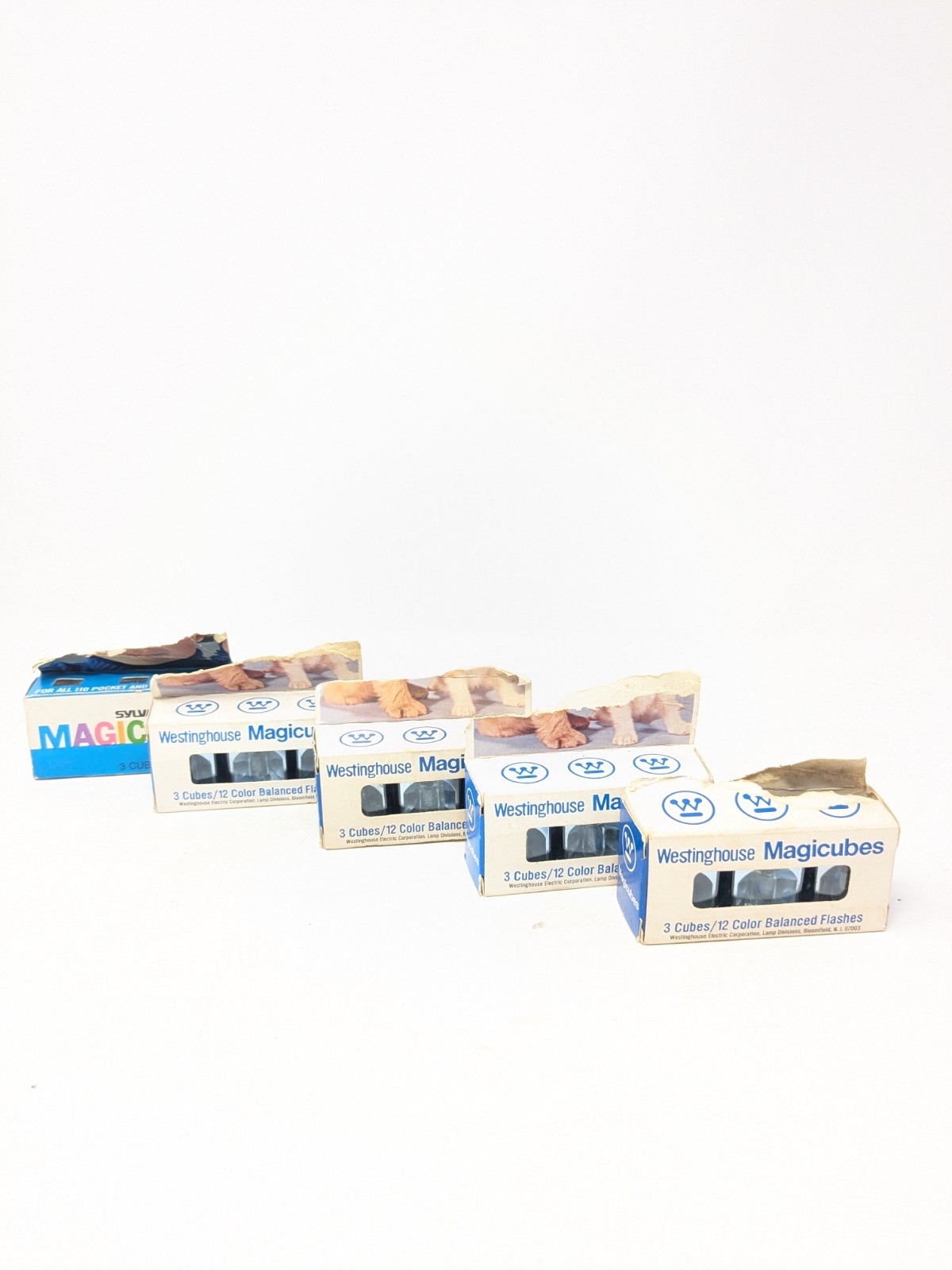 Vintage Westinghouse Magicubes Camera Flash Bulb Cubes Kodak X Series Made USA