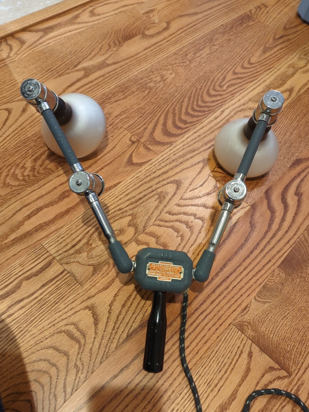 Mayfair Foldomatic hand-held photography light *TESTED* 4 Bulb – Vintage Lamp