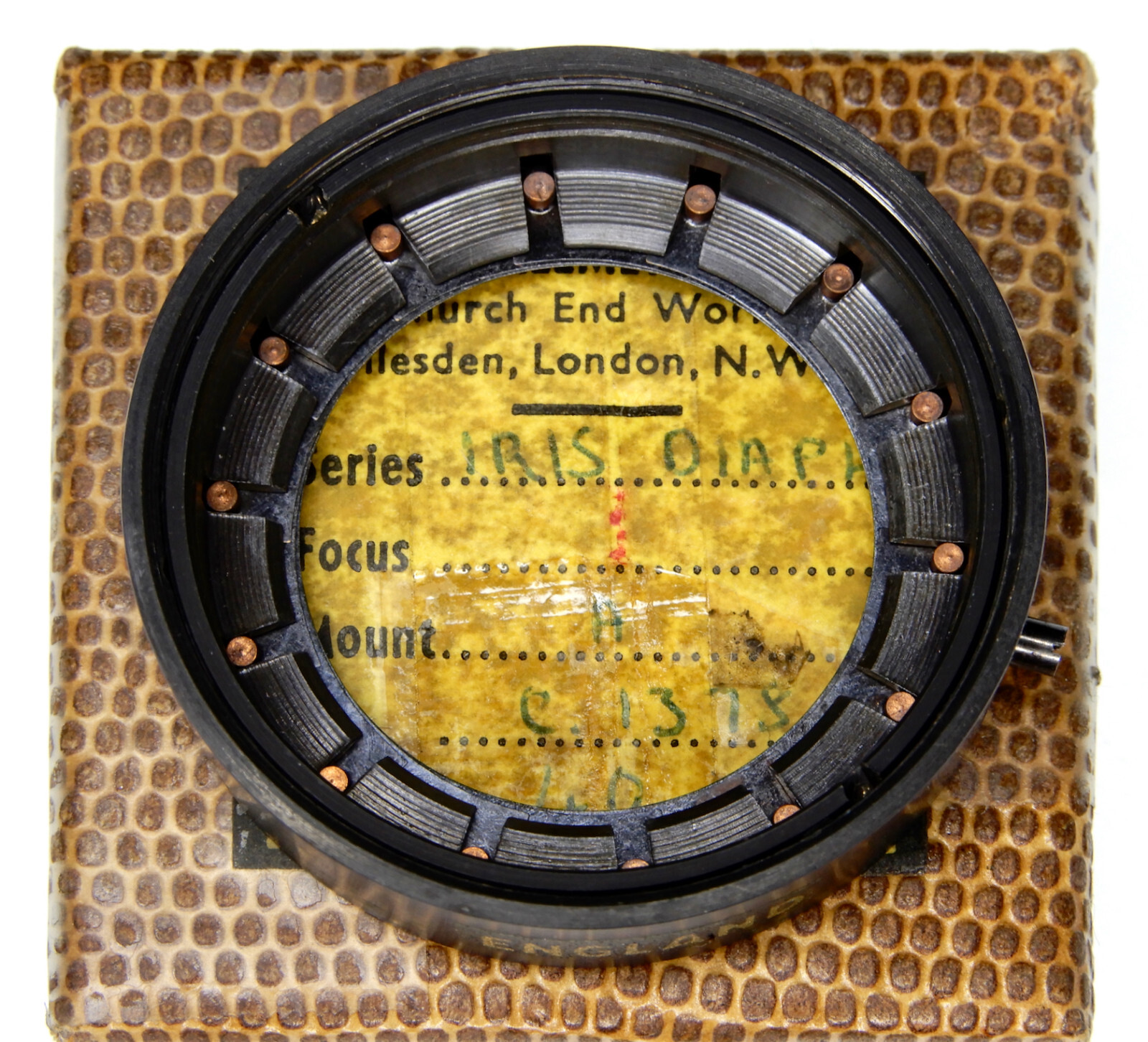 Dallmeyer Iris Diaphragm No.40A ………… LN w/Box