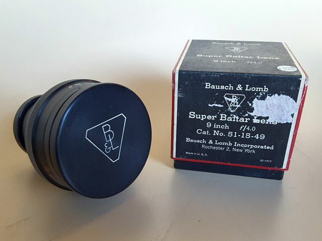 Super Baltar Lens, Bausch & Lomb, 9 inch, F/4.0, #51-15-49