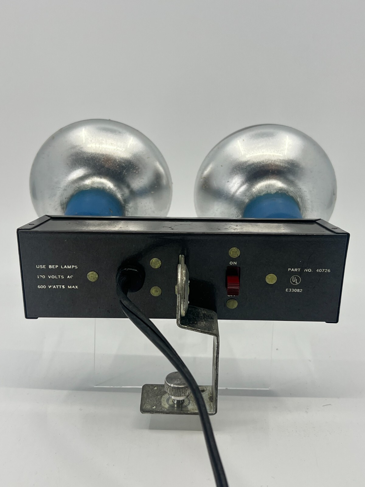 Vintage Bell & Howell Light Bar And Flood Lamps 012955 in orig box /TESTED WORKS