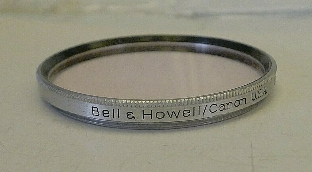 Bell & Howell / Canon 58mm Sky 1-A Lens Filter – Made in U.S.A. – RARE