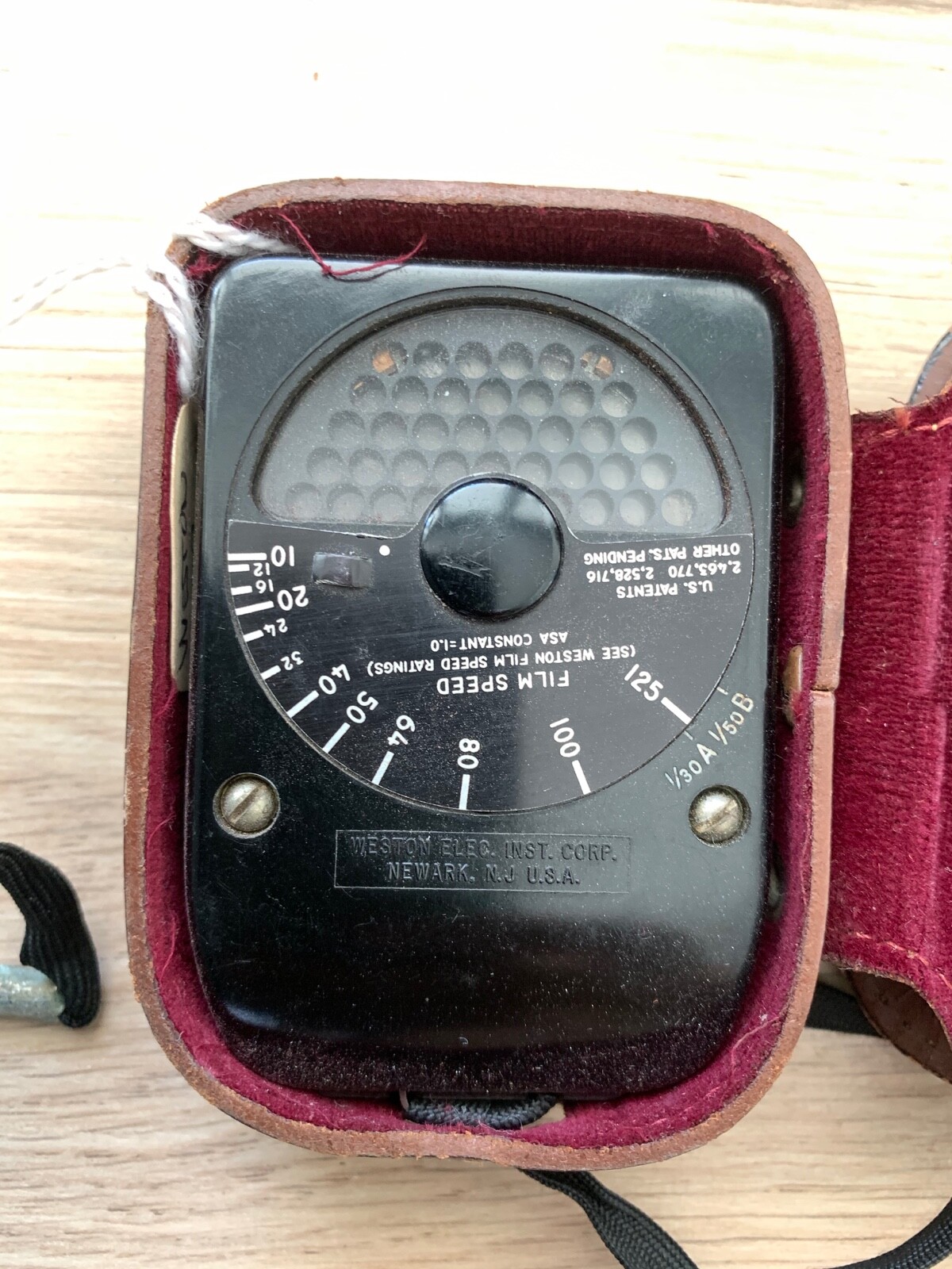 light meter vintage collection Sekonic Weston GE