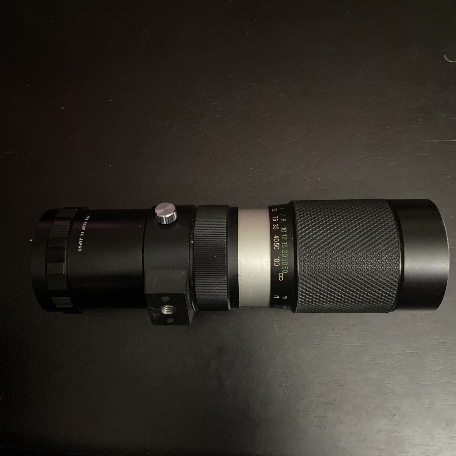 Mamiya Sekor 90-230mm f4.5 Zoom SX Telephoto Lens for M42 Screw Mount For Parts