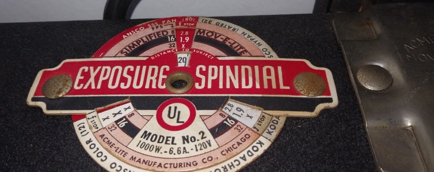 lighting-Acme-Lite-mov-e-lite-electric-exposure spindial-two lights-60s vintage-