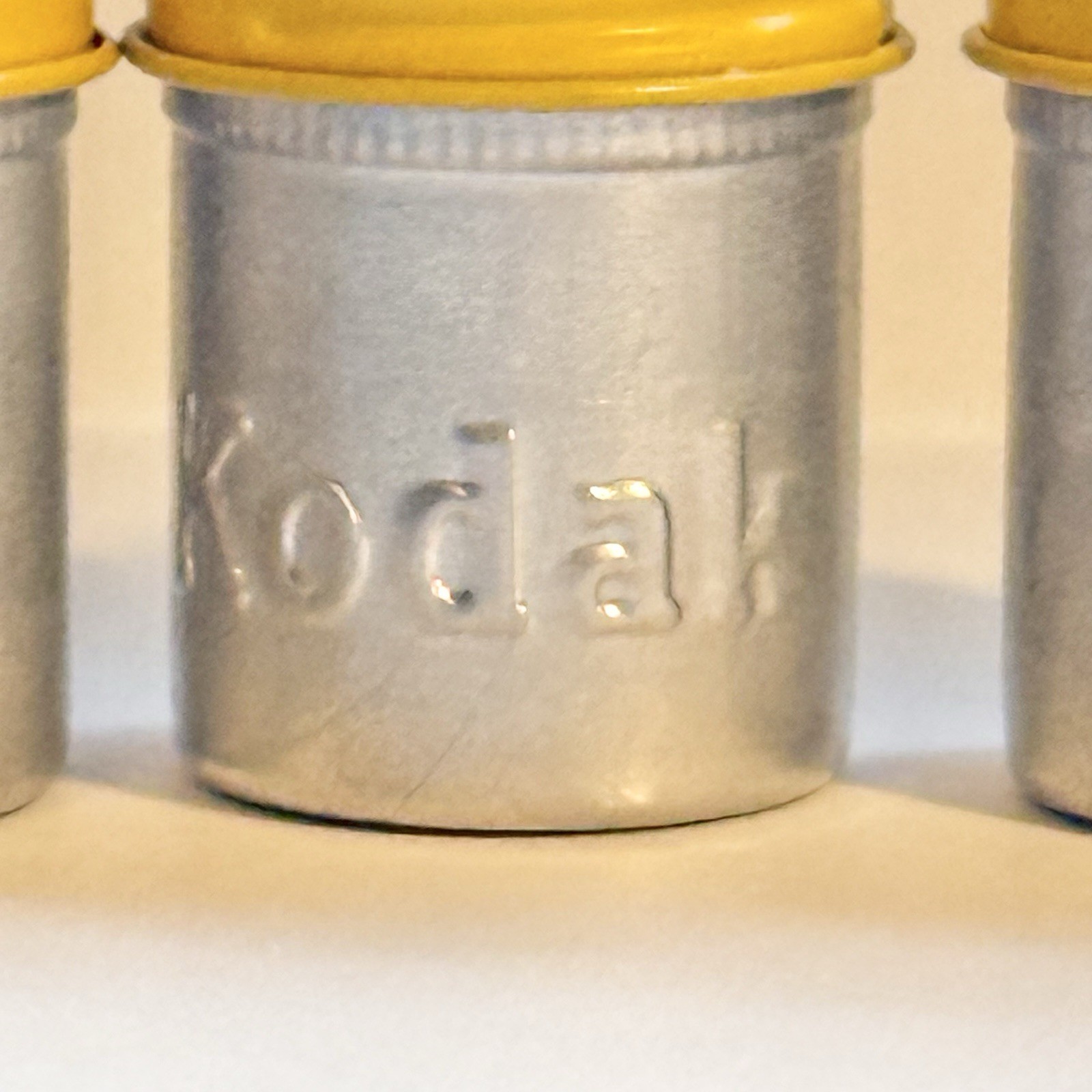 Vintage Kodak 35mm Film Canisters– Classic Photography Storage– Collector’s Item