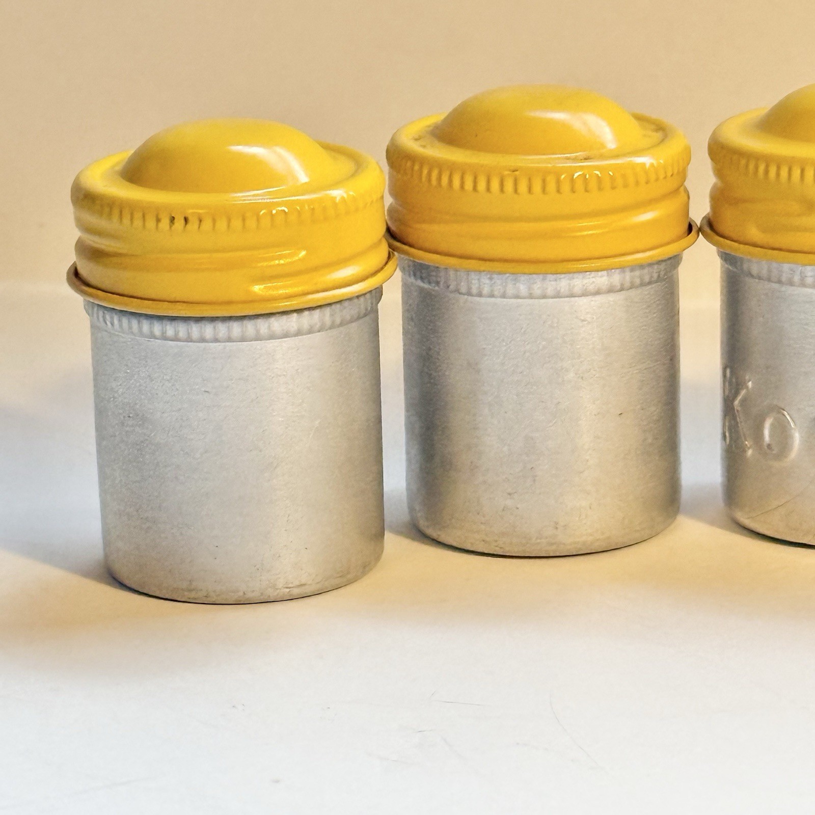Vintage Kodak 35mm Film Canisters– Classic Photography Storage– Collector’s Item